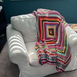 Colorful Crochet Blanket